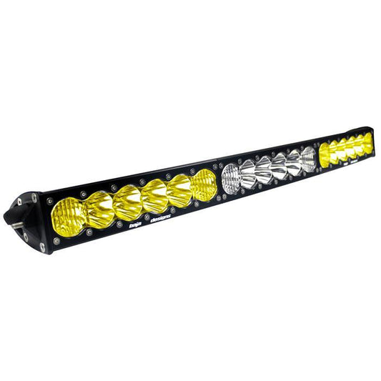 Baja Designs Arc/Curved 30 - 50 Inch LED Light Bar Amber/White Dual Control Pattern OnX6