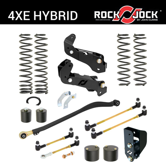 ROCKJOCK JL DRIVER LIFT KIT (4XE HYBRID, 3.5 IN. LIFT)