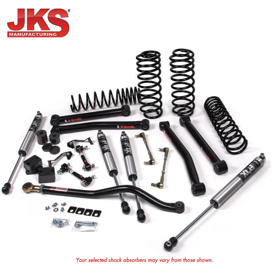 JKS 3.5" Lift Kit | J-Konnect | Wrangler JL 4-Door | 2.0 Fox Performance Series Shocks
