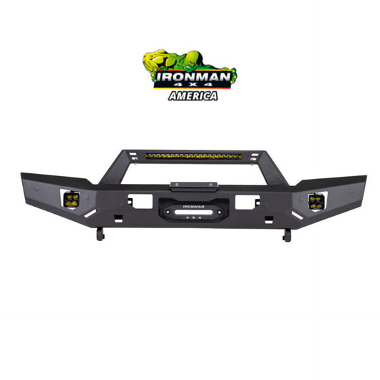 IRONMAN RAID FULL LENGTH FRONT BUMPER KIT SUITED FOR JEEP GLADIATOR JT