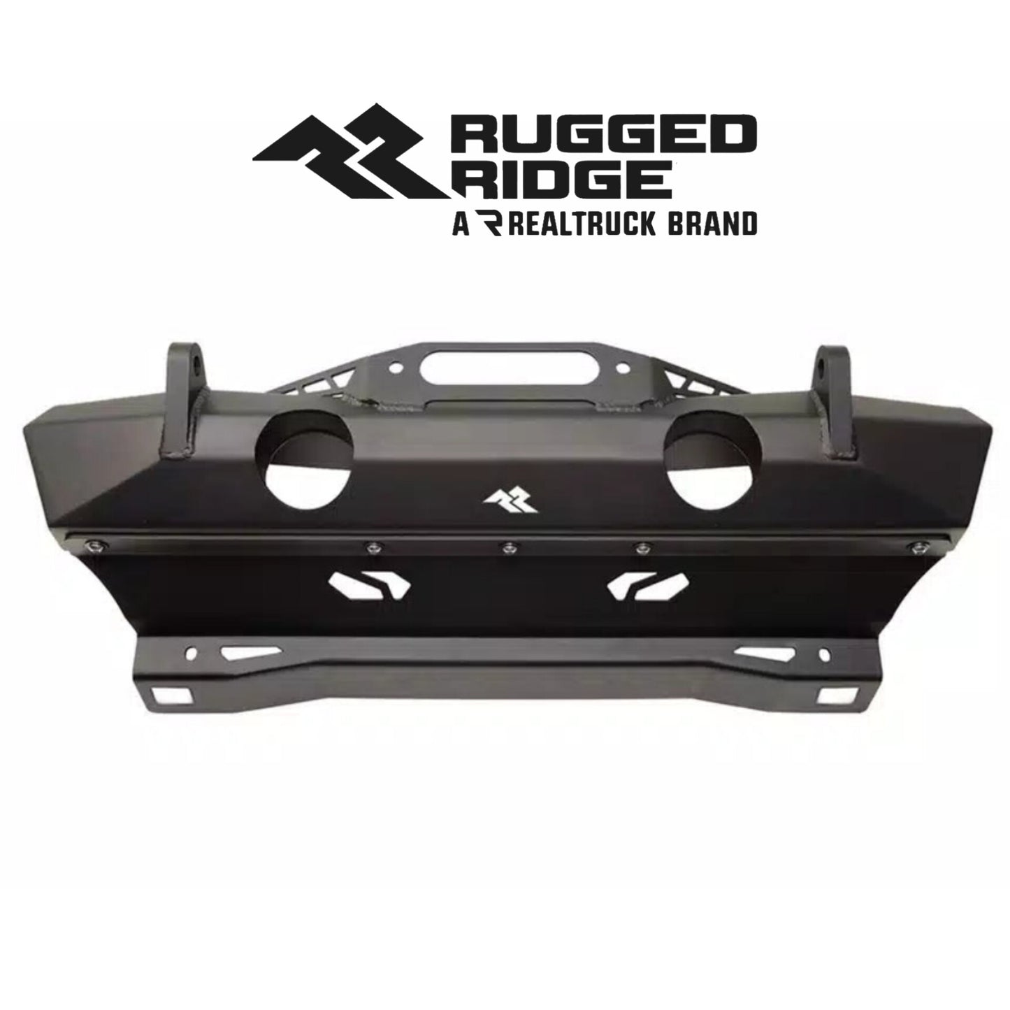 Rugged Ridge XOR STUBBY FRONT BUMPER W/Skid Plate