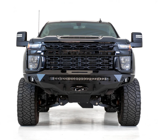 ADD 2020-2022 CHEVY 2500/3500 STEALTH FIGHTER FRONT BUMPER