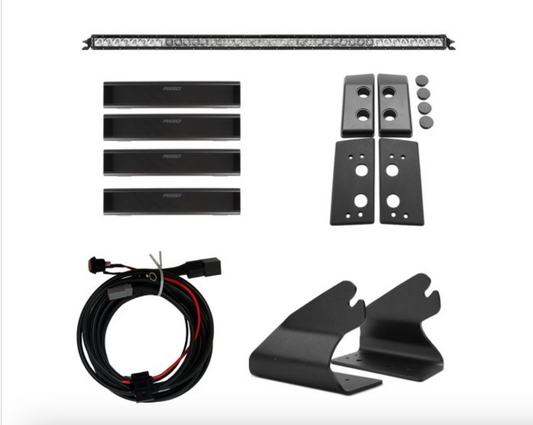 Rigid Industries 2021-Present Ford Bronco Roof Line Light Kit with a SR Spot/Flood Combo Bar Included