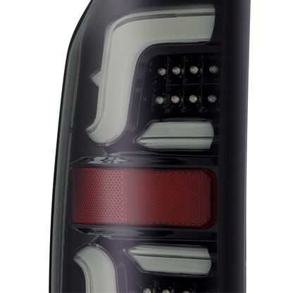 AlphaRex 14-21 Toyota Tundra PRO-Series LED Tail Lights Jet Black