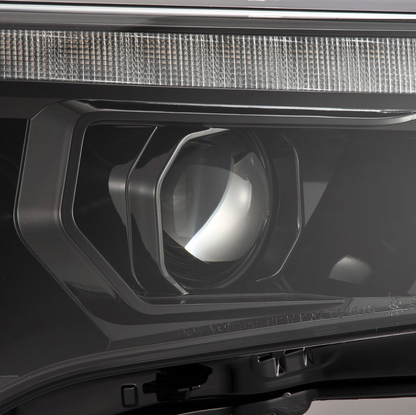 AlphaRex 14-23 Toyota 4Runner MK II LUXX-Series LED Projector Headlights Alpha-Black