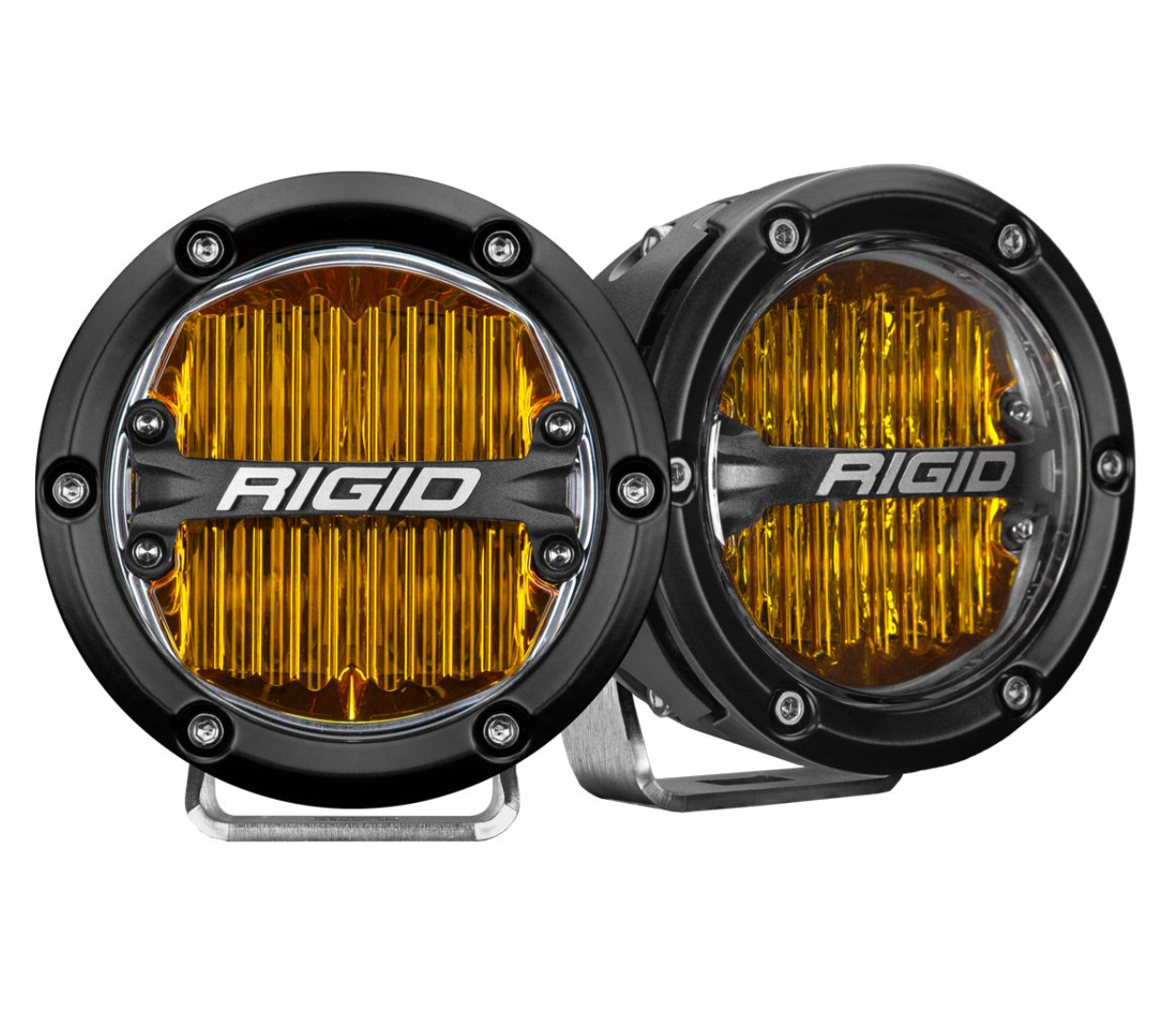 Rigid Industries360-Series PRO SAE Fog White, Amber and White/Amber Combo Pair