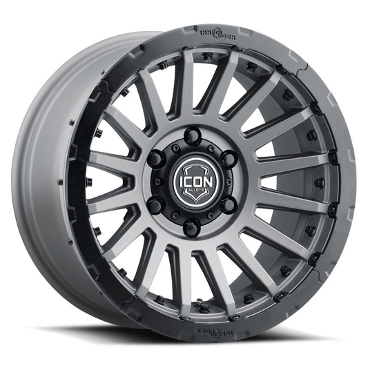 ICON Alloys Recon Pro Charcoal 17 X 8.5 / 6 X 5.5 25mm Offset 5.75" BS