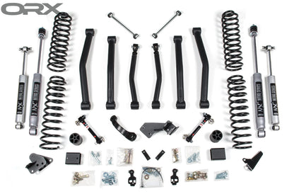 4.5 Inch Lift Kit - Jeep Wrangler JK (07-11) 4-Door BDS Suspension