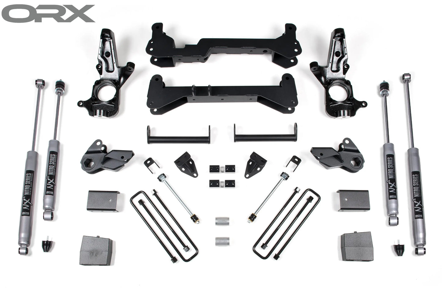 7 Inch Lift Kit - Chevy Silverado Or GMC Sierra 2500HD (01-10) 2WD BDS Suspension