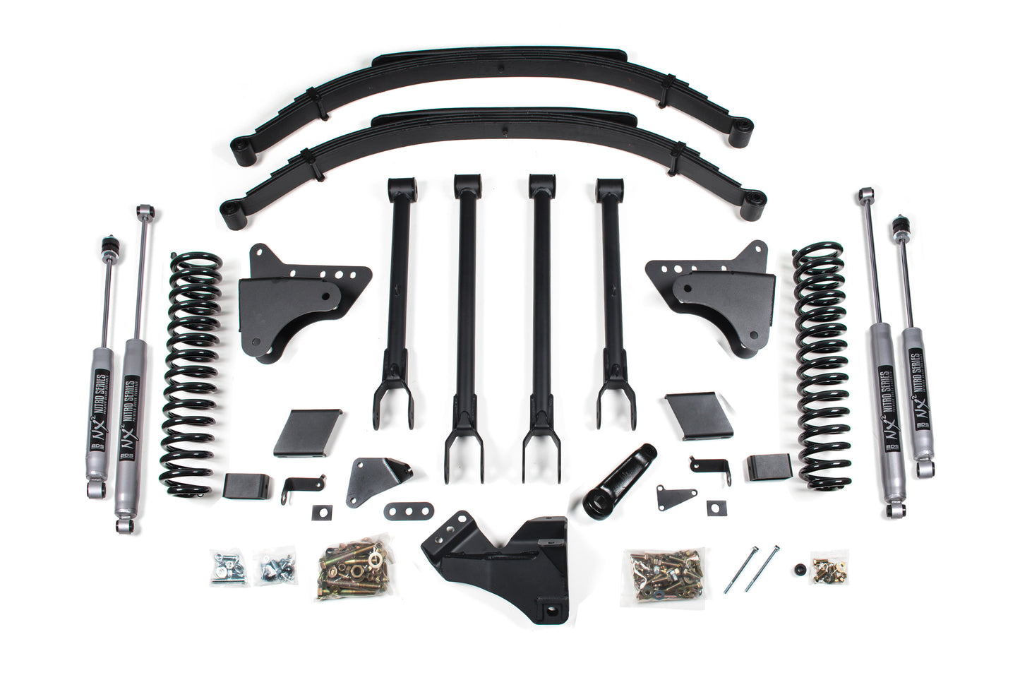 8 Inch Lift Kit - 4-Link Conversion - Ford F250/F350 Super Duty (11-16) 4WD - Diesel - Off-Road Express