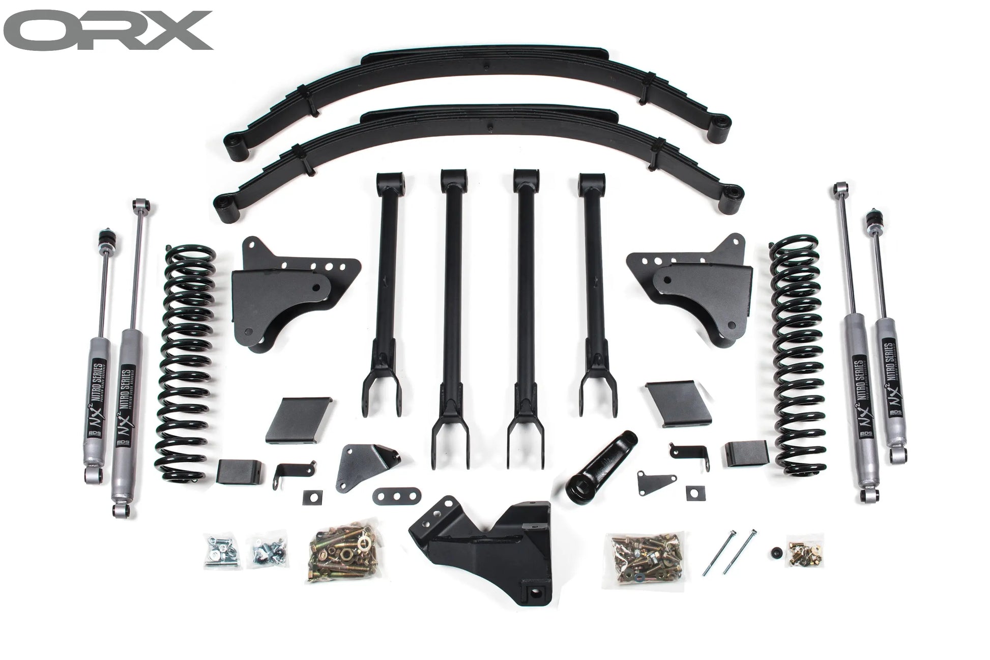 8 Inch Lift Kit - 4-Link Conversion - Ford F250/F350 Super Duty (11-16) 4WD - Diesel BDS Suspension