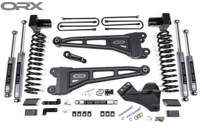 4 Inch Lift Kit W/ Radius Arm - Ford F250/F350 Super Duty (17-19) 4WD - Diesel BDS Suspension