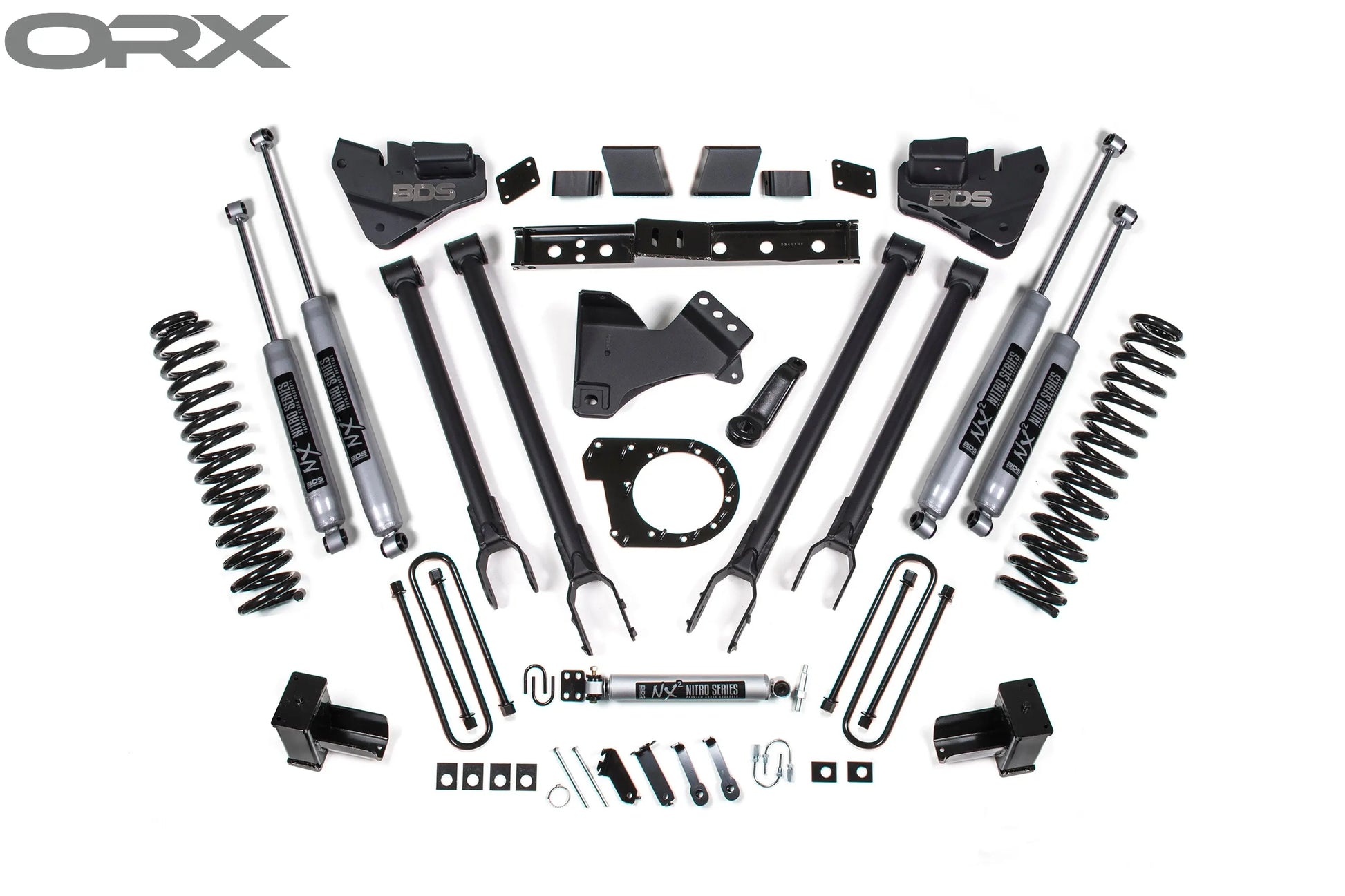 6 Inch Lift Kit - 4-Link Conversion - Ford F250/F350 Super Duty (17-19) 4WD - Diesel BDS Suspension