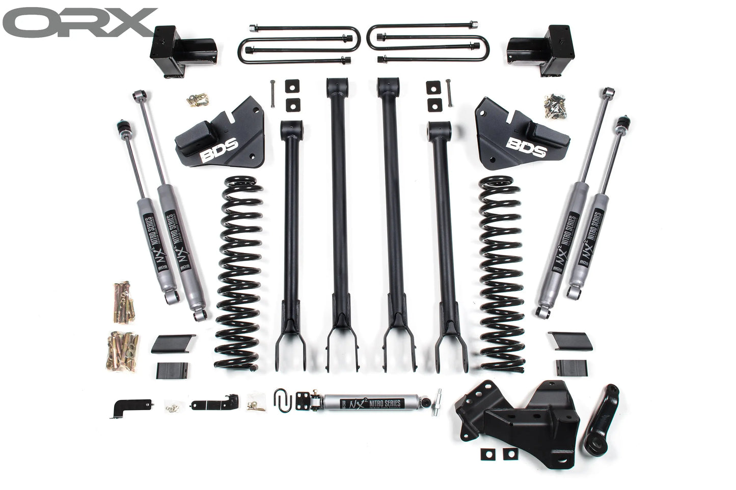 5 Inch Lift Kit W/ 4-Link - Ford F250/F350 Super Duty (20-22) 4WD - Diesel BDS Suspension