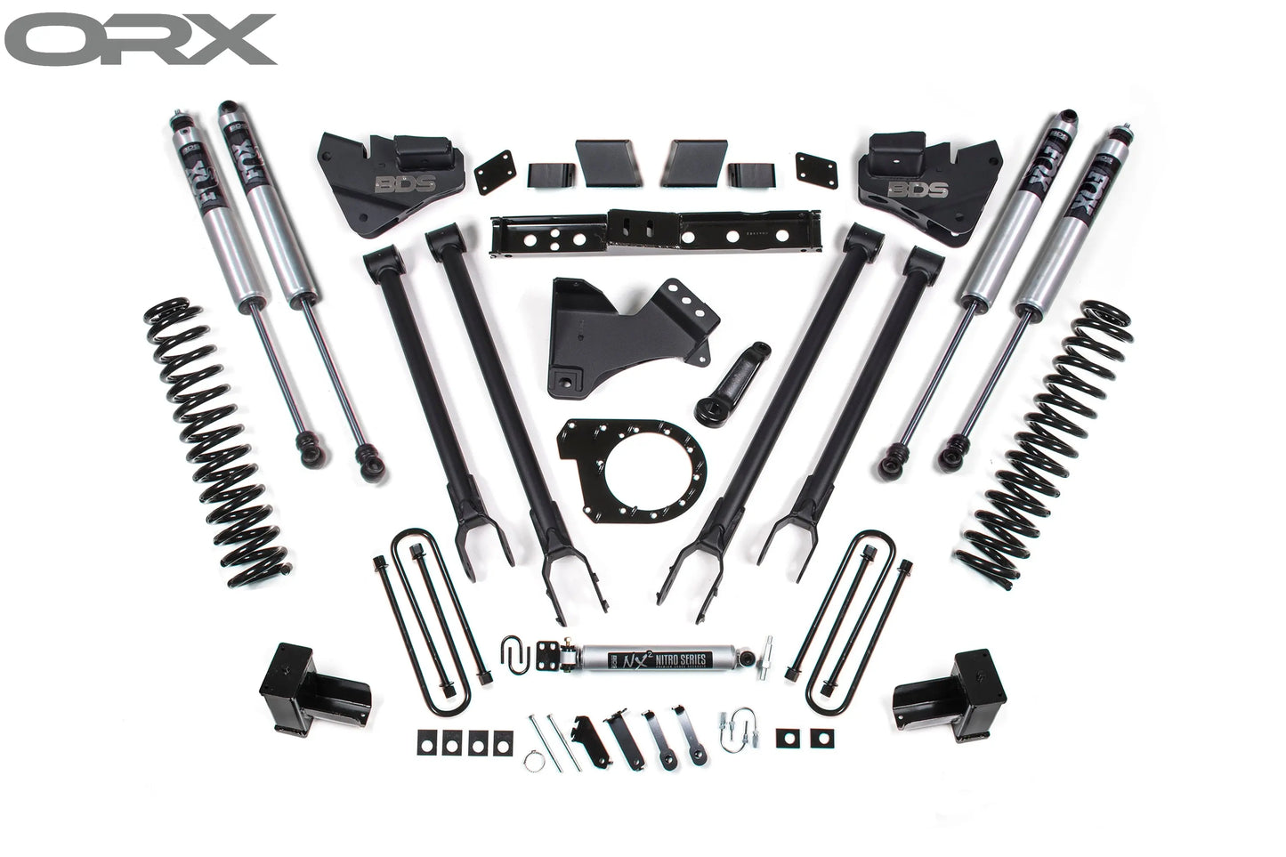 7 Inch Lift Kit W/ 4-Link - Ford F250/F350 Super Duty (20-22) 4WD - Diesel BDS Suspension