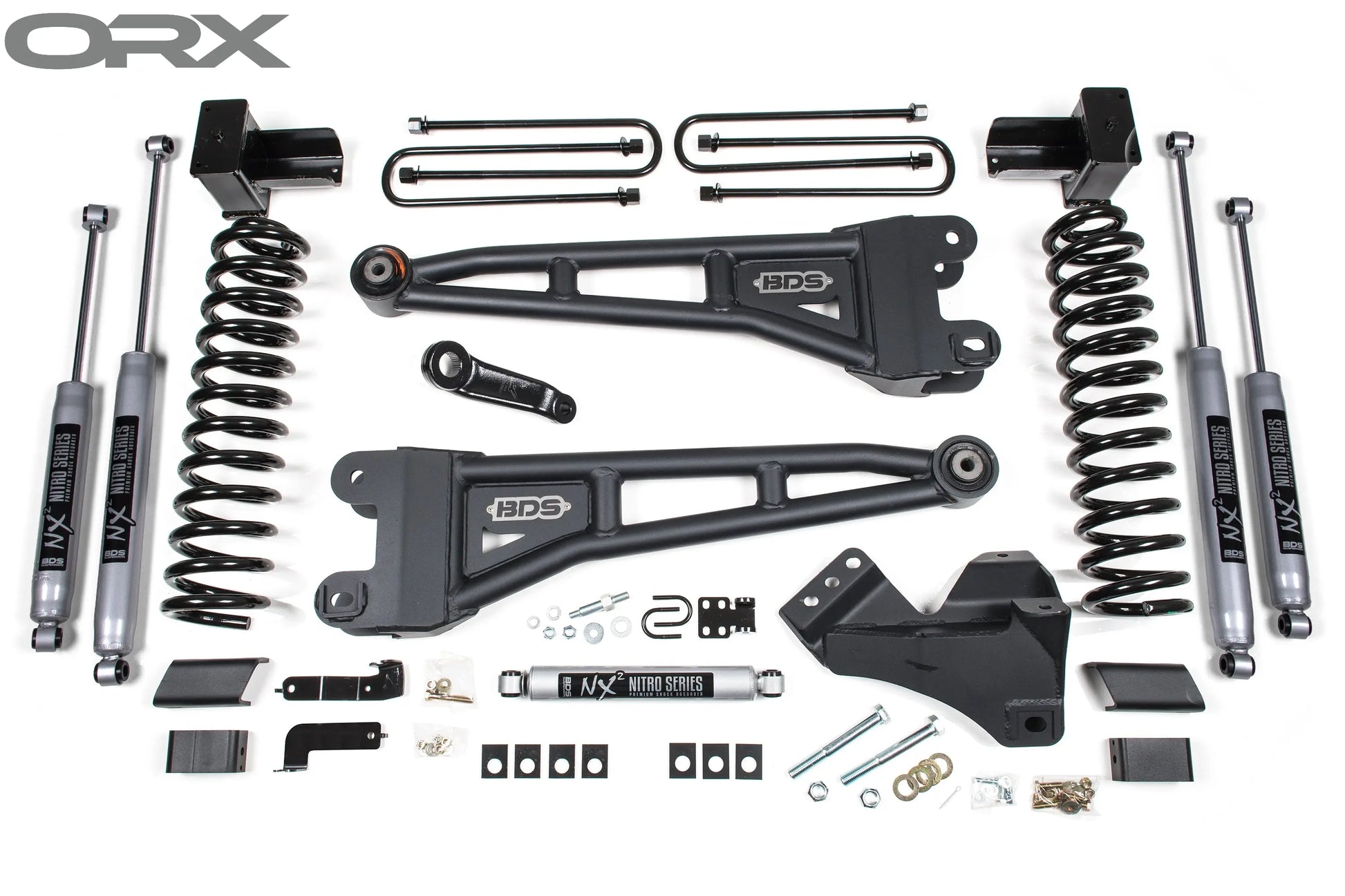 4 Inch Lift Kit W/ Radius Arm - Ford F350 Super Duty DRW (20-22) 4WD - Gas BDS Suspension