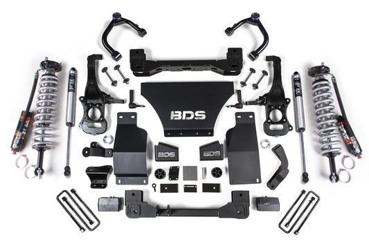 BDS 4 Inch Lift Kit | FOX 2.5 Performance Elite Coil-Over | Chevy Silverado Or GMC Sierra 1500 (19-23) 4WD | Gas