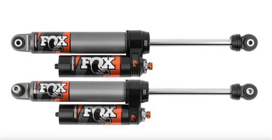 FOX 2.5 Reservoir Rear Shocks Adjustable | Performance Elite | 2-3" Lift | Wrangler JL | JT