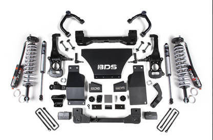 BDS 4 Inch Lift Kit | FOX 2.5 Performance Elite Coil-Over | Chevy Trail Boss Or GMC AT4 1500 (19-23) 4WD | Gas