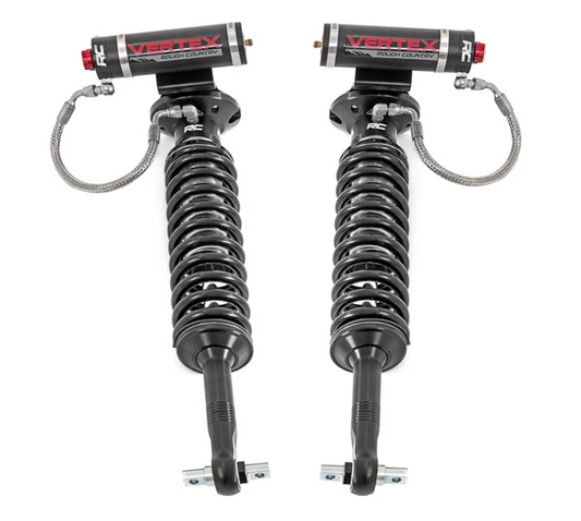 ROUGH COUNTRY 2 INCH LEVELING KIT VERTEX COILOVERS | FORD F-150 4WD (2014-2023)