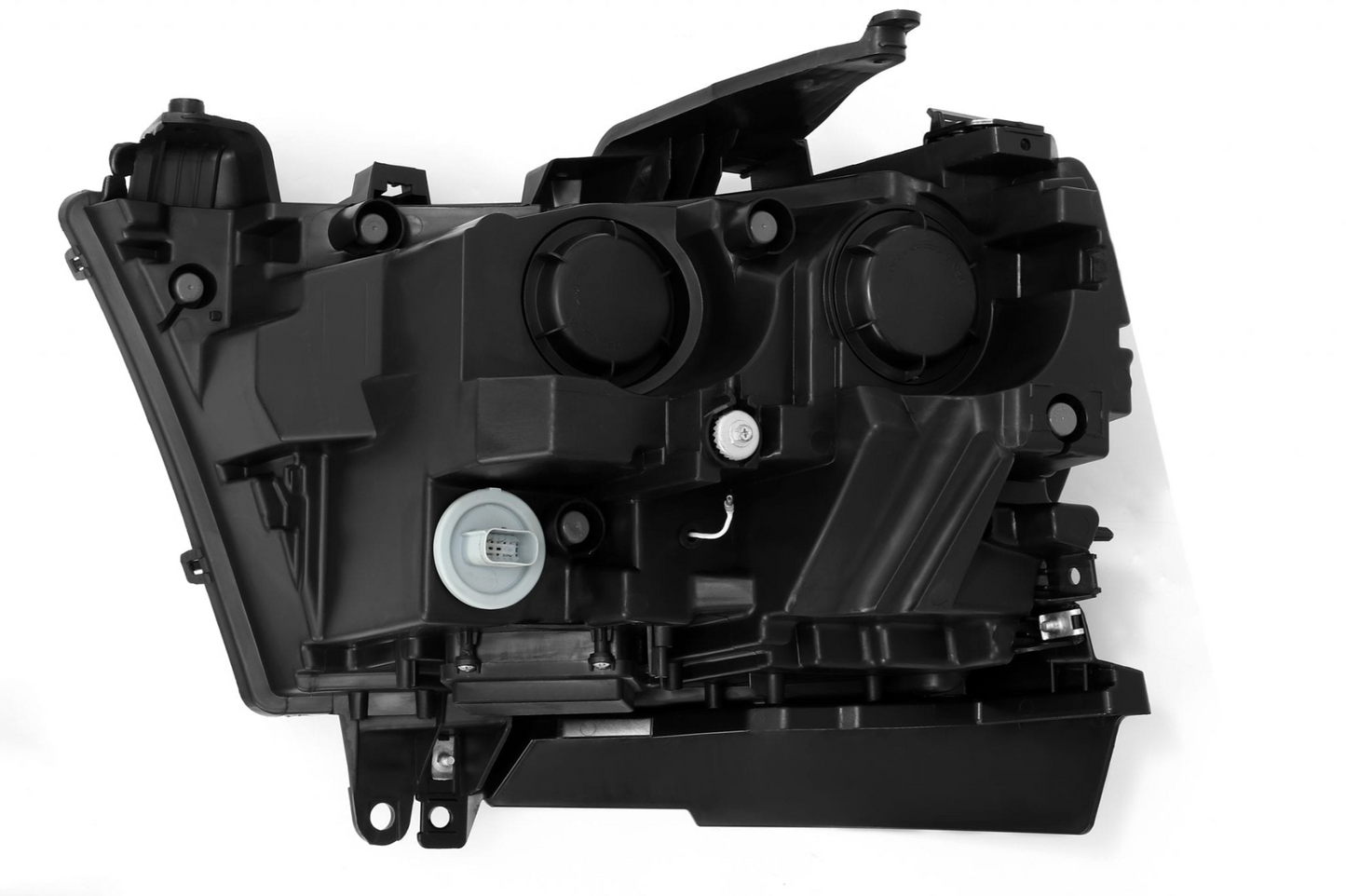 AlphaRex 19-23 Ram 1500 PRO-Series Halogen Projector Headlights Jet Black
