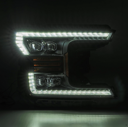 AlphaRex 18-20 Ford F150 NOVA-Series LED Projector Headlights Black - Off-Road Express
