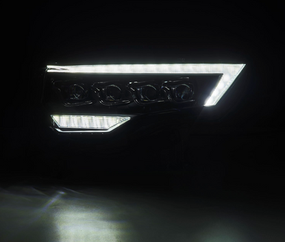 AlphaRex 14-23 Toyota 4Runner MK II NOVA-Series LED Projector Headlights Black