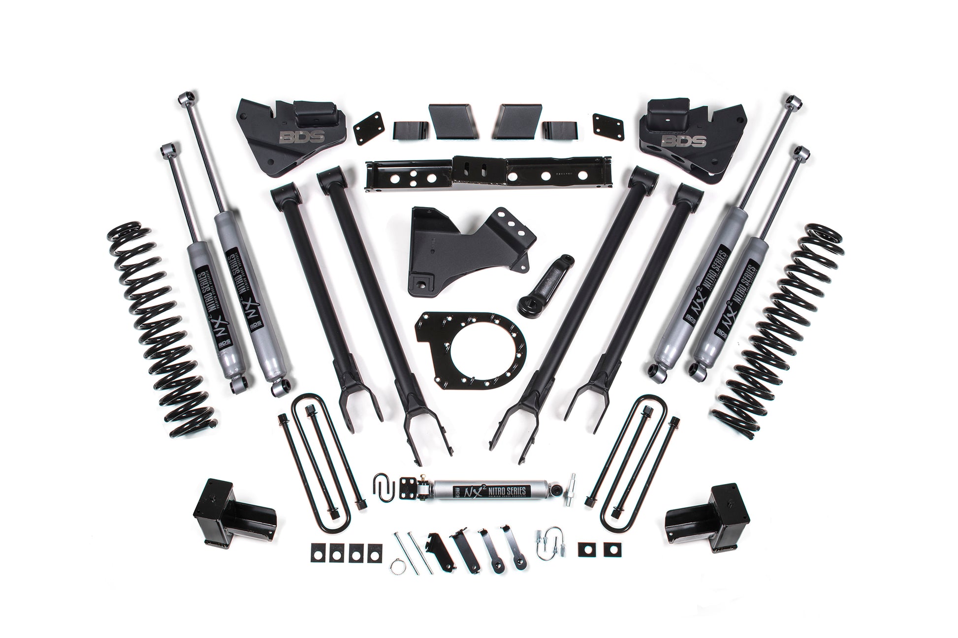 6 Inch Lift Kit - 4-Link Conversion - Ford F250/F350 Super Duty (17-19) 4WD - Diesel - Off-Road Express