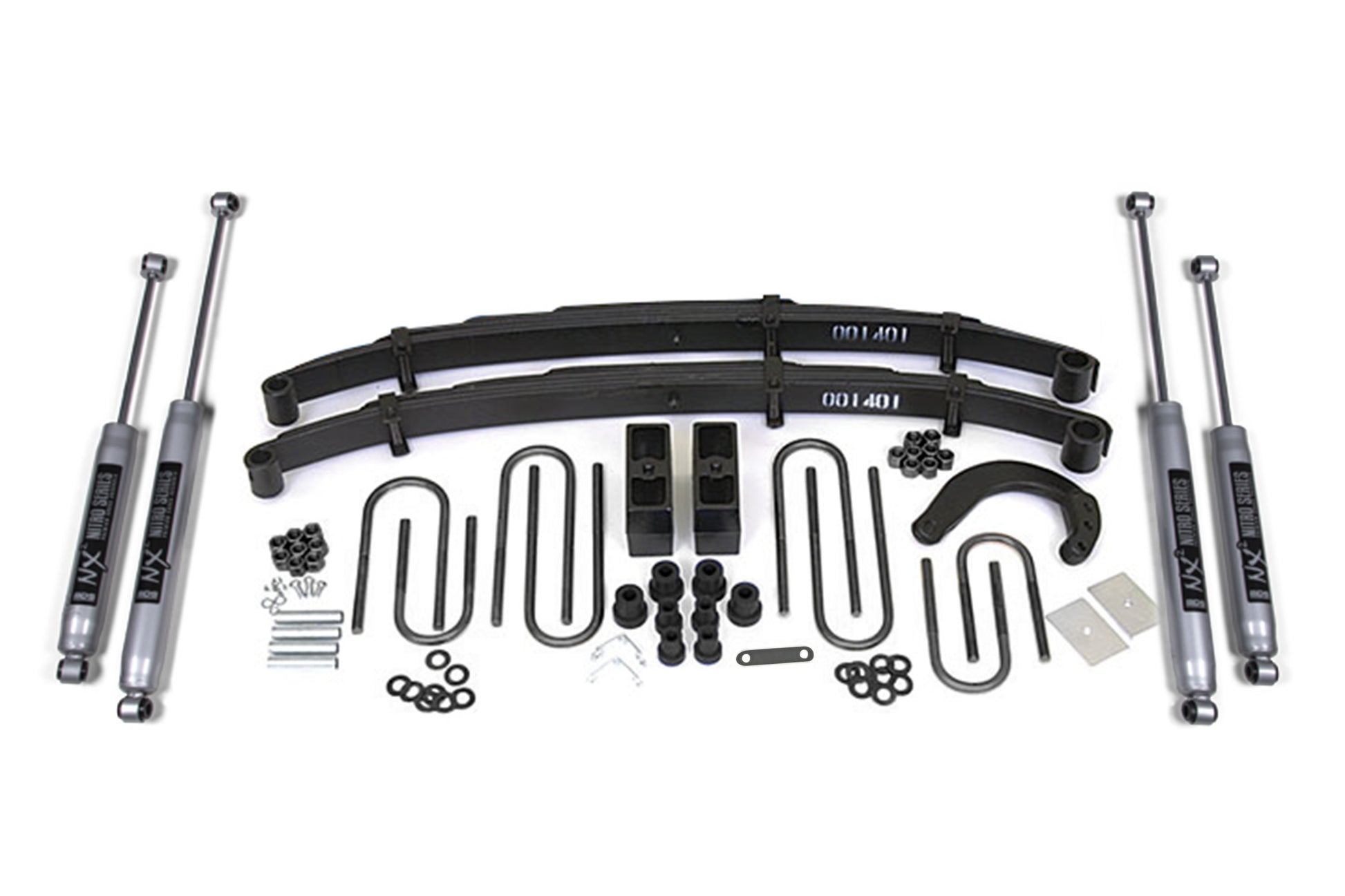 4 Inch Lift Kit - Chevy/GMC 1/2 Ton Truck/SUV (73-76) 4WD - Off-Road Express